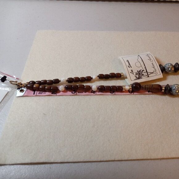 NWT Lee Sands Necklace and Earrings Set - Picture 5 of 10